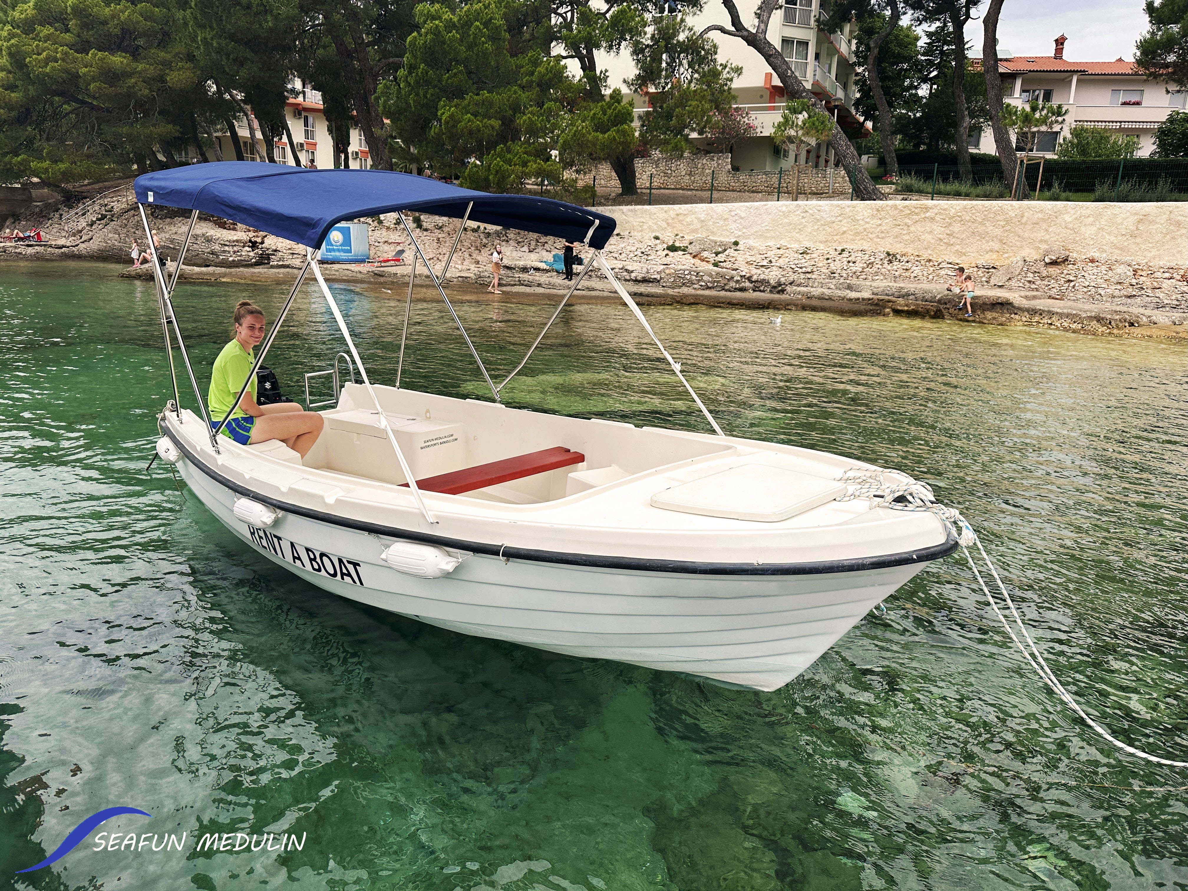 Licence-free boat Medulin