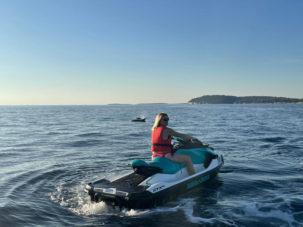 Secret sea caves jet ski safari Medulin