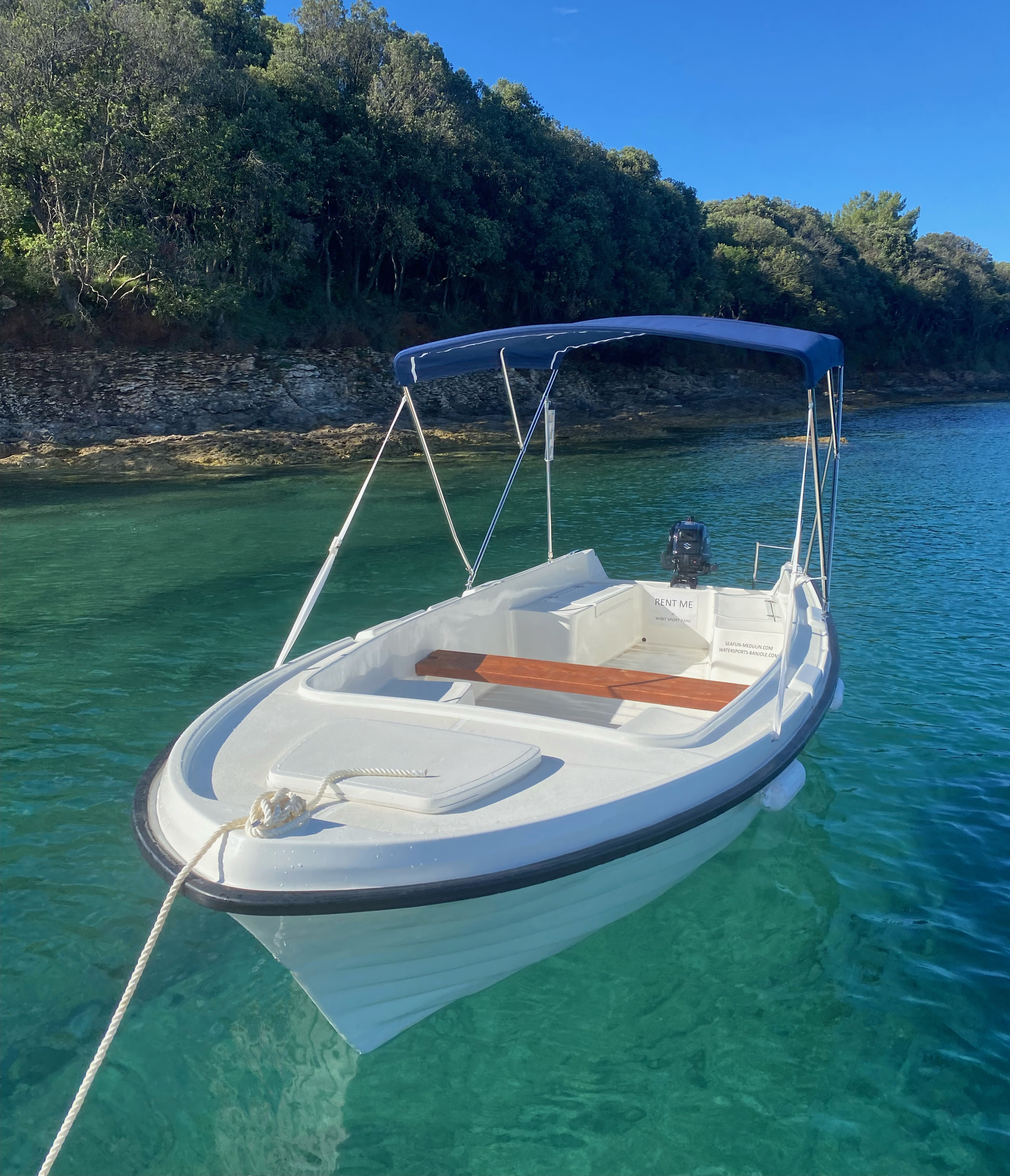 Small boat rental Banjole Pula
